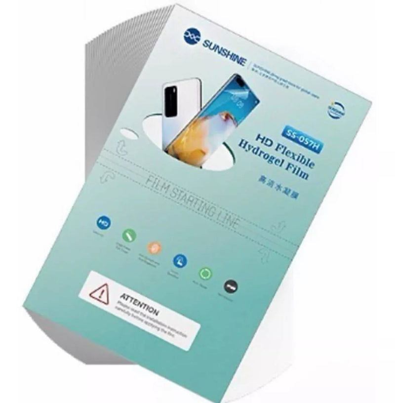 Paquete De 50 Micas Hidrogel Hd Ss-057h Sunshine Ss-890c + 54 Times Qr